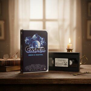 Casper Clamshell VHS Movie